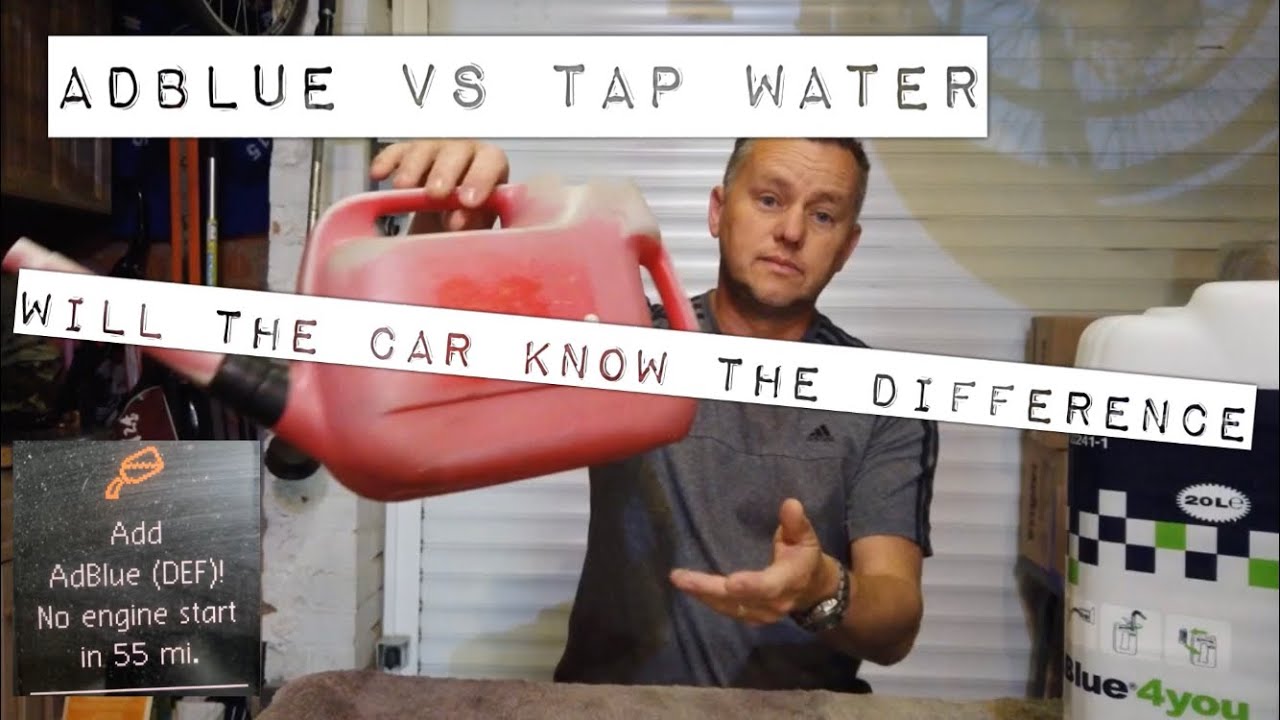 ADBLUE vs WATER, What Happens If You Use Tap Water Instead Of ADBLUE??