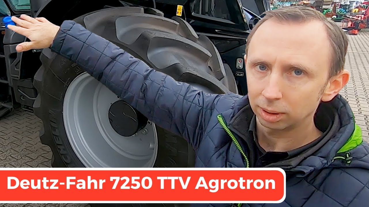 Od 155 do 340 koni 🤓 DEUTZ-FAHR 7250 TTV Warrior AGROTRON