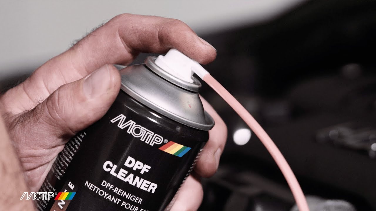 How to remove ash deposits in diesel-particle filter systems with MOTIP DPF Cleaner