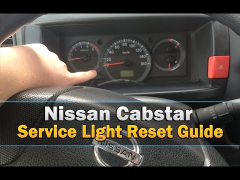 Nissan Cabstar Service Light Reset