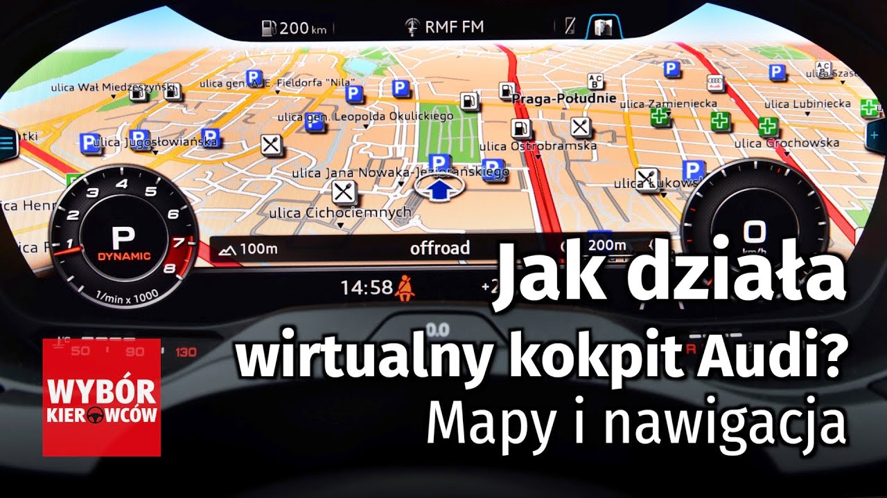Wirtualny kokpit Audi – cz. 1 – Mapy i nawigacja