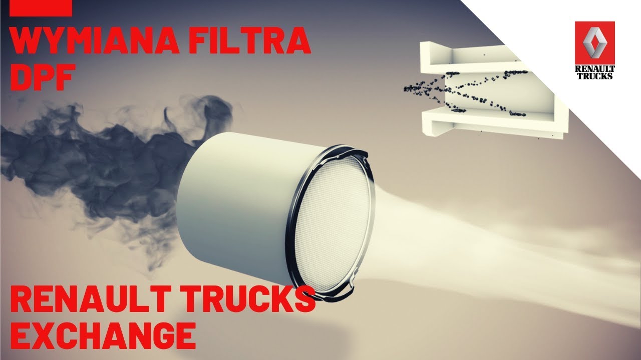 Wymiana filtra DPF - korzyści oferty Renault Trucks Exchange